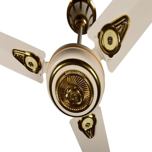 City gold ceiling fan