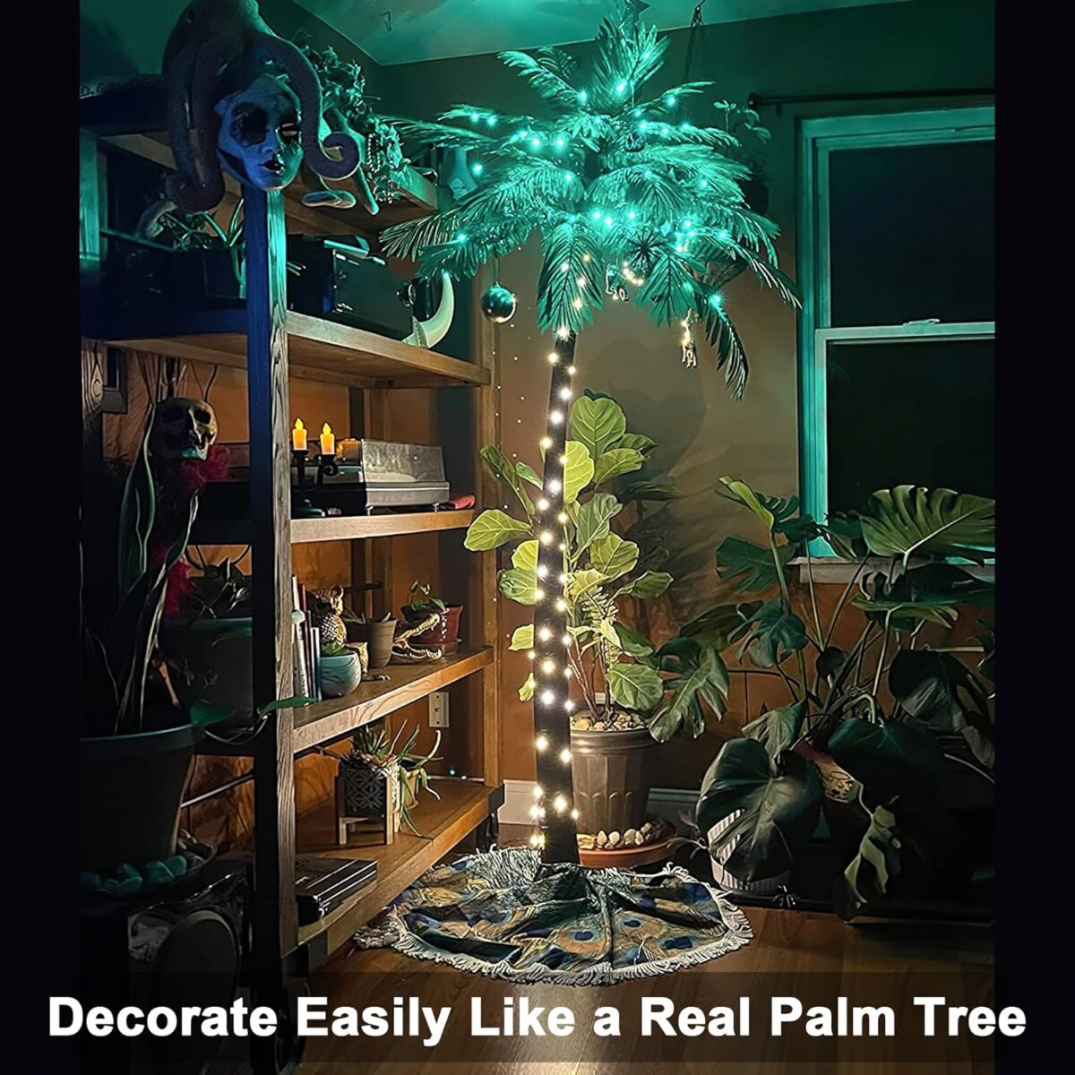 Palm Tree With Lights