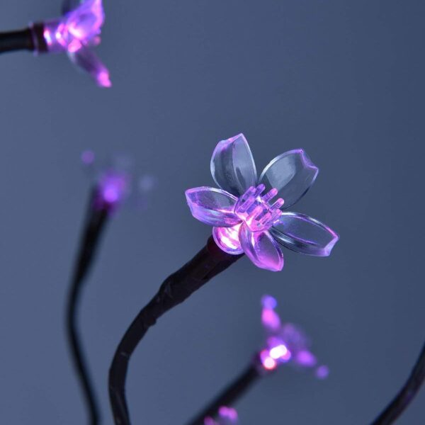 Lighted Cherry Blossom Trees